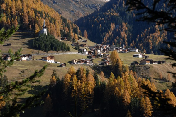 Dorf Davos Monstein