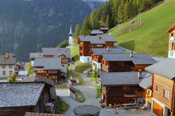 Dorf Davos Monstein