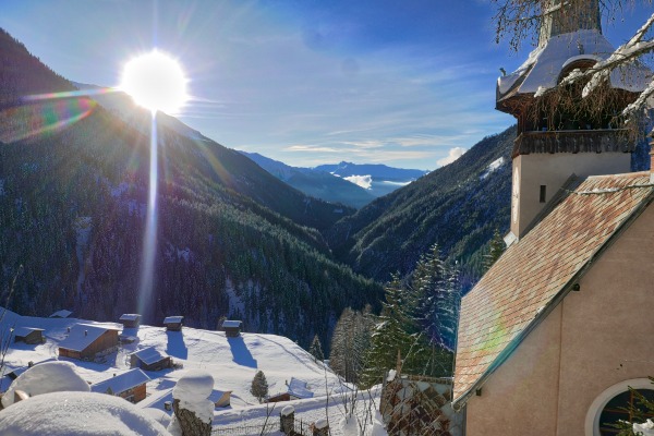 Aegerta - Aussicht unmittelbar neben dem Objekt