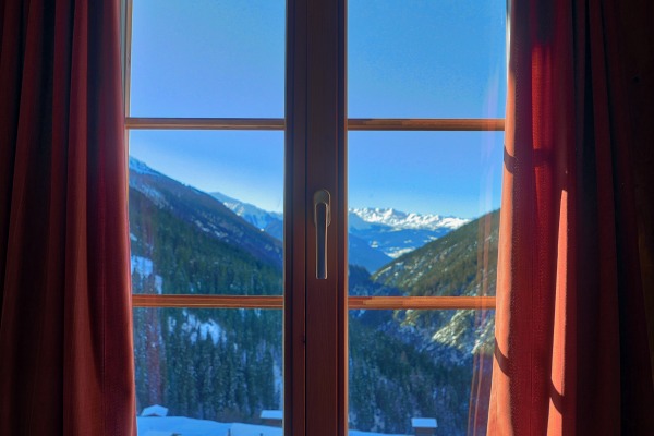 Aegerta - Aussicht aus dem Schlafzimmer