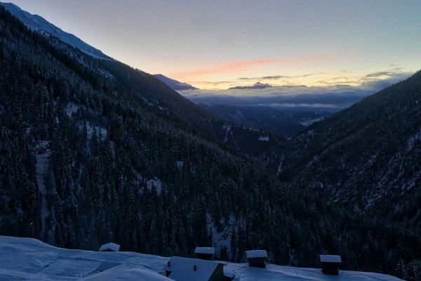 Aegerta - Aussicht vom Wohn- und Schlafzimmer