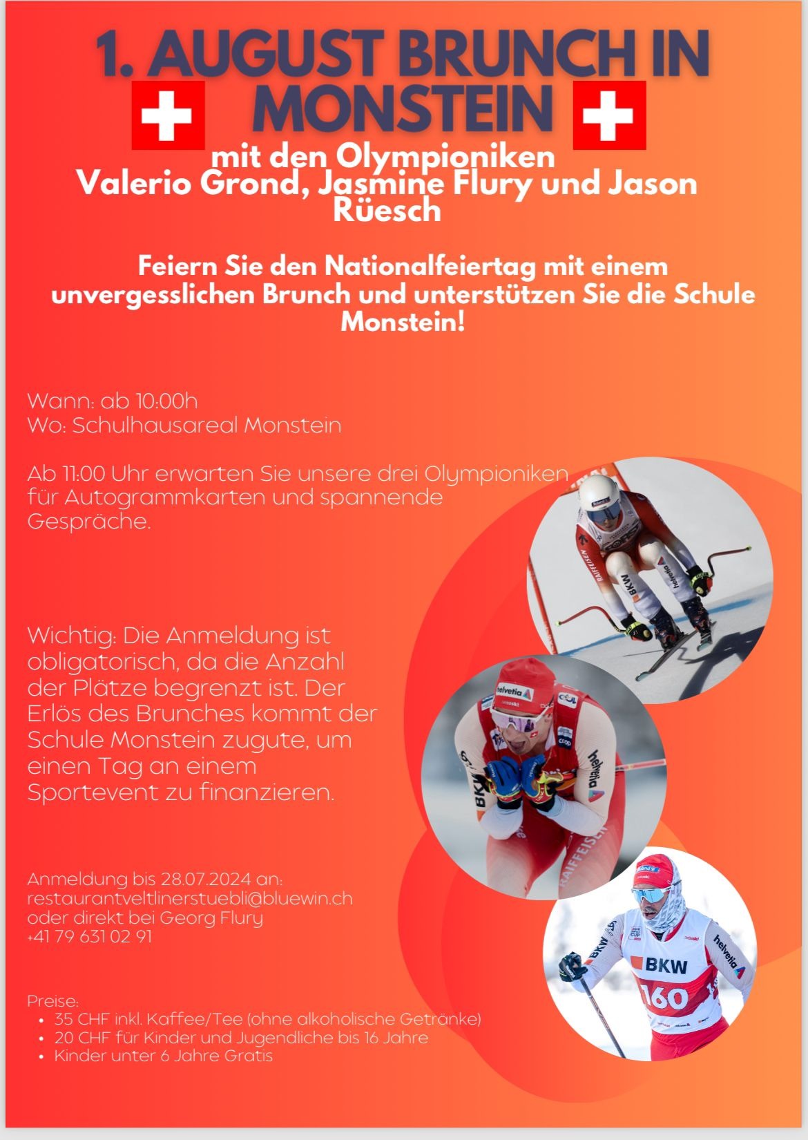 1. August Brunch Monstein